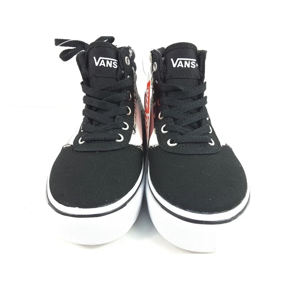 Vans Maddie Youth Kids SK8 Hi-Top Zip Skateboading Shoes‎ Tribal Knit Sz 11 New